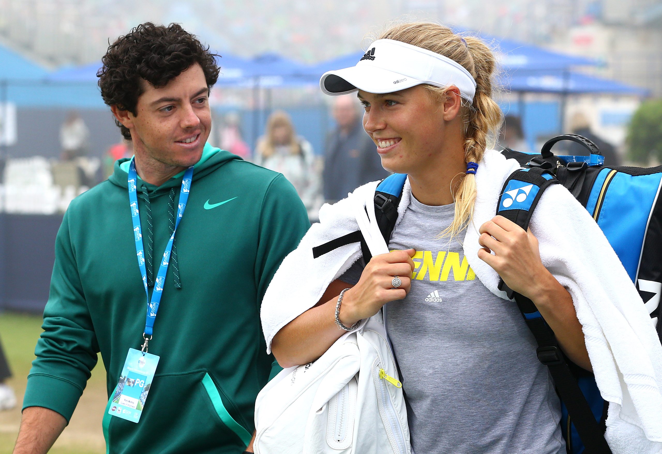 McIlroy y Wozniacki, la ex jugadora de tenis número uno del mundo, se separaron en 2017